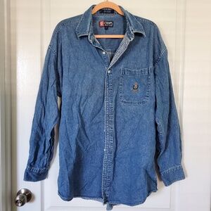 VINTAGE RALPH LAUREN MEN SHIRT SIZE LARGE